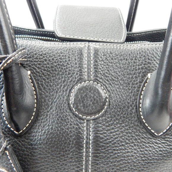 Dooney Bourke Women's Black Leather Handbag - Picture 9 of 16